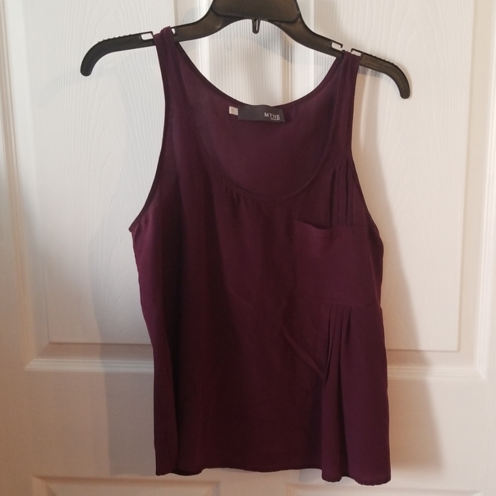 Myne silk tank top